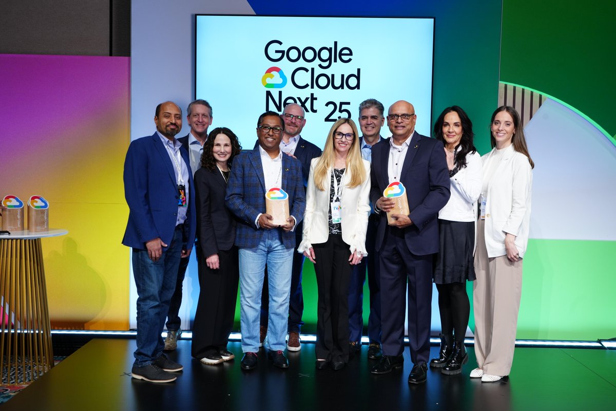 Cognizant (@cognizant) on Twitter photo Weโve been named ๐Industry Solutions Partner of the Year โ Retail and ๐Global Partner of the Year โ Data & Analytics at #GoogleCloudNext. ๐
These achievements are fueled by our innovation with agentic AI, Google Agentspace and Customer Engagement Suite (CES). <a href="/gcloudpartners/">Google Cloud Partners</a> Weโve been named ๐Industry Solutions Partner of the Year โ Retail and ๐Global Partner of the Year โ Data & Analytics at #GoogleCloudNext. ๐
These achievements are fueled by our innovation with agentic AI, Google Agentspace and Customer Engagement Suite (CES). <a href="/gcloudpartners/">Google Cloud Partners</a>