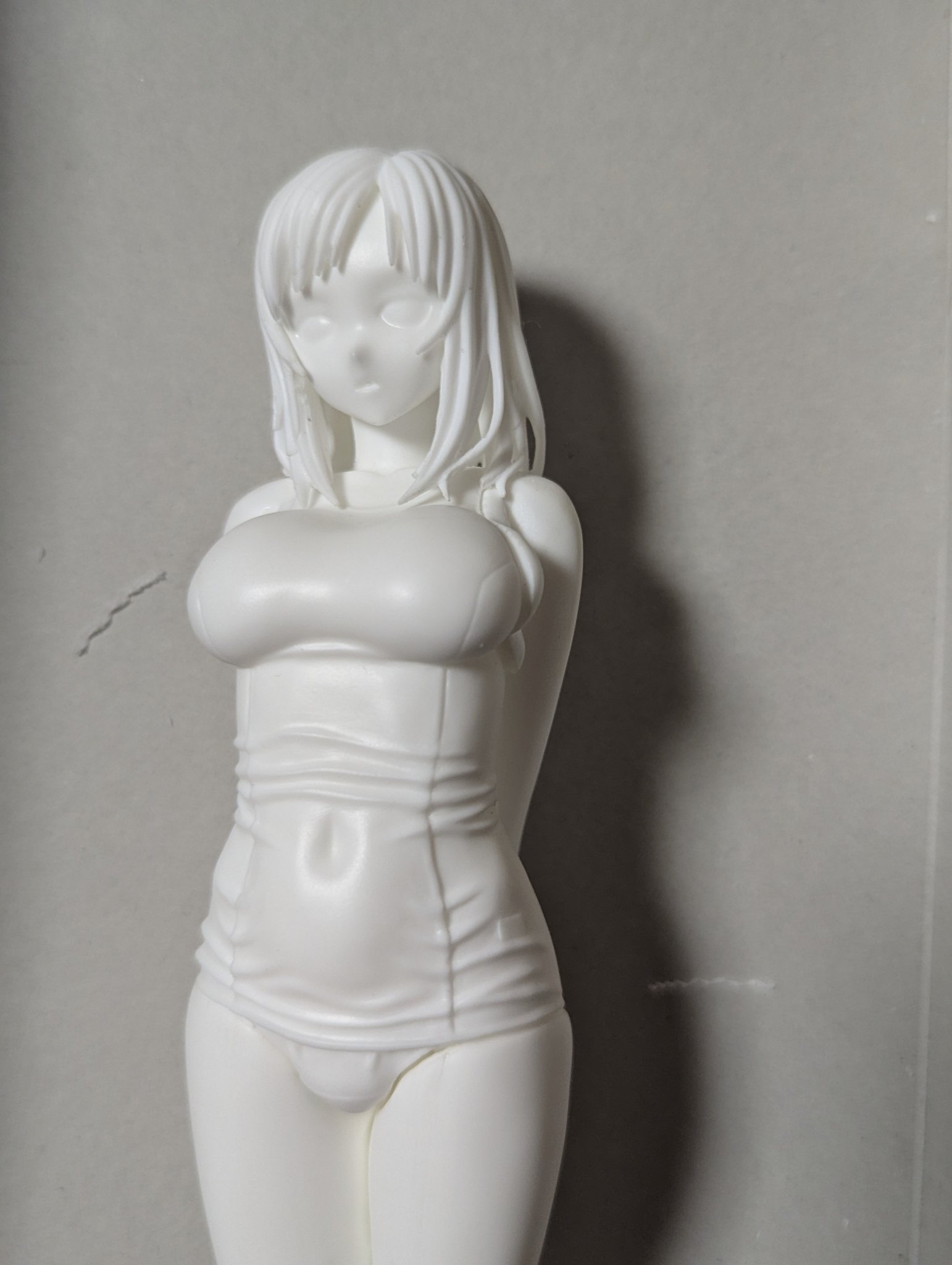 温泉天国 競泳水着探偵 しずるちゃん 未組み立てガレージキット