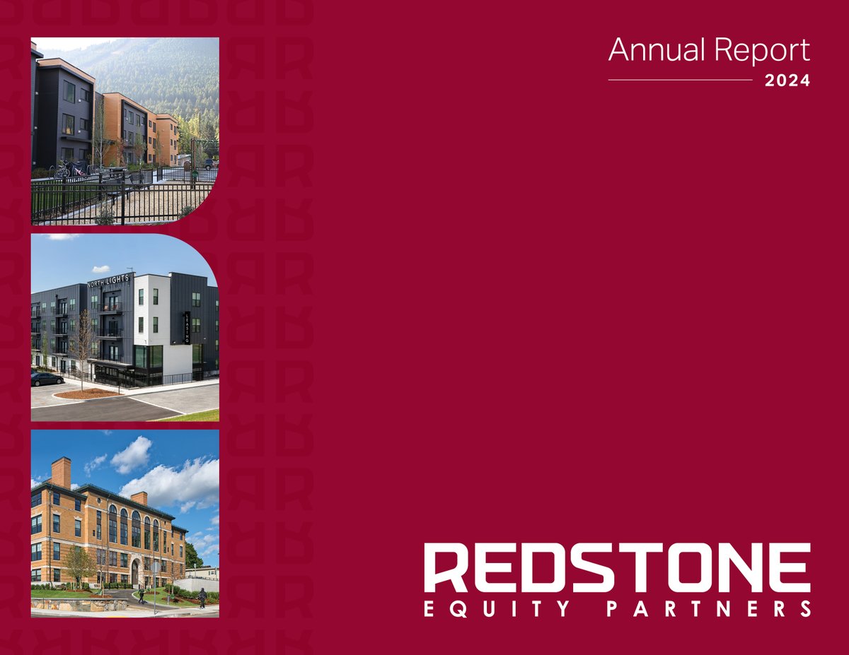 "What we do as a company—investing in underserved and oft-neglected hashtag #communities to provide a basic human need—matters more today than perhaps it ever has," Ryan Sfreddo, CEO of Red Stone Equity Partners. View Annual Report rsequity.com/#annual-report