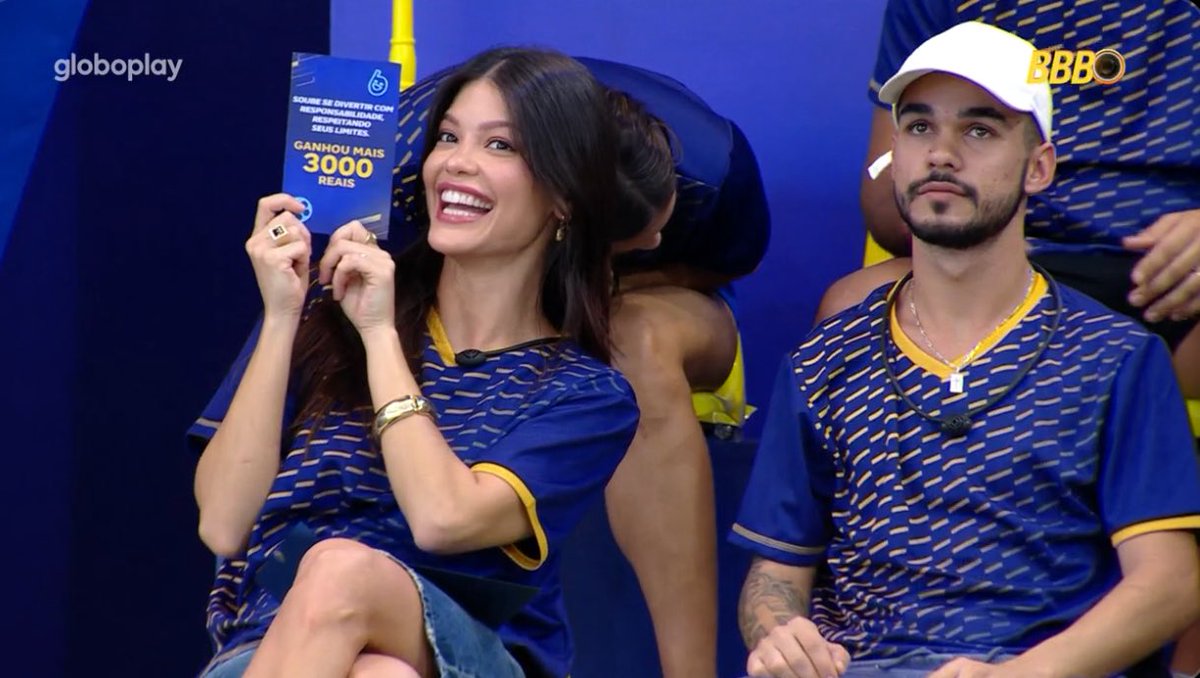 Renaultportal's tweet photo. "Aiiiin Mamãe segura 3 MIL" 🤑 #BBB35 https://t.co/NwvGQcqbDL