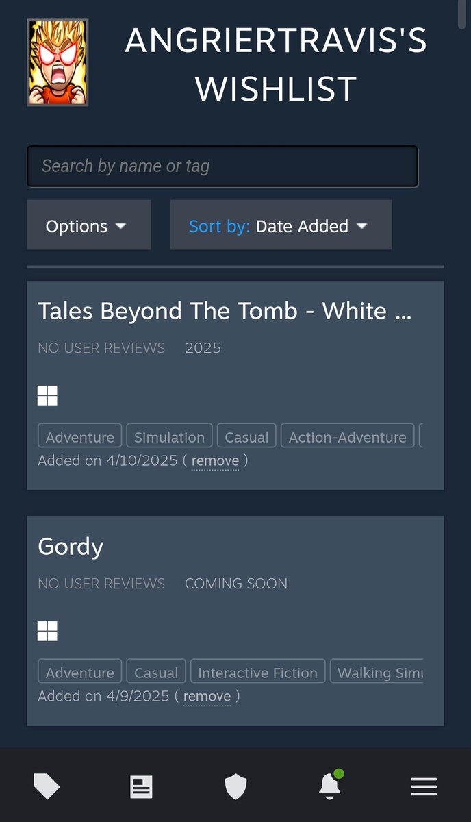 AngrierTravis's tweet photo. @616_games Im excited for this one! https://t.co/SwuyPLJ9NV