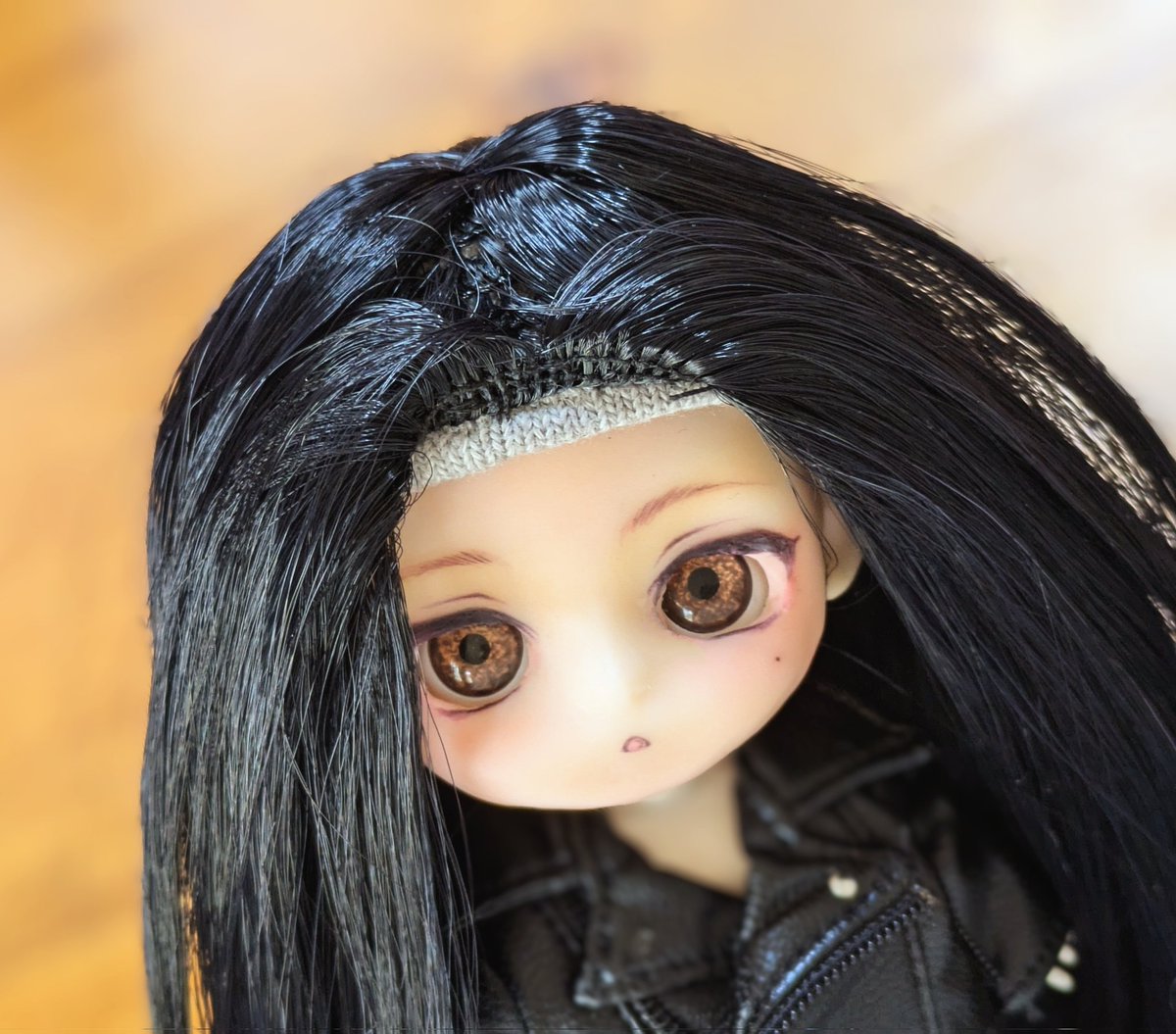 153_OBR's tweet photo. セリアドールのウィッグ作り②あと前髪作りとカット。だんだん上手くいく気がしなくなってきたな…
#はじ進捗 https://t.co/b7ltmFlyHU