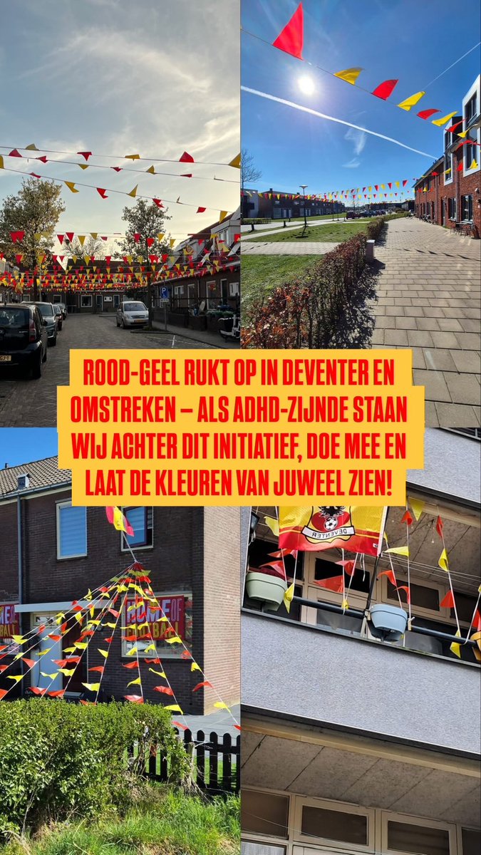 SfeerteamADHD's tweet photo. DEVENTER EN OMSTREKEN ❤️💛 https://t.co/3iAjEzQNX9