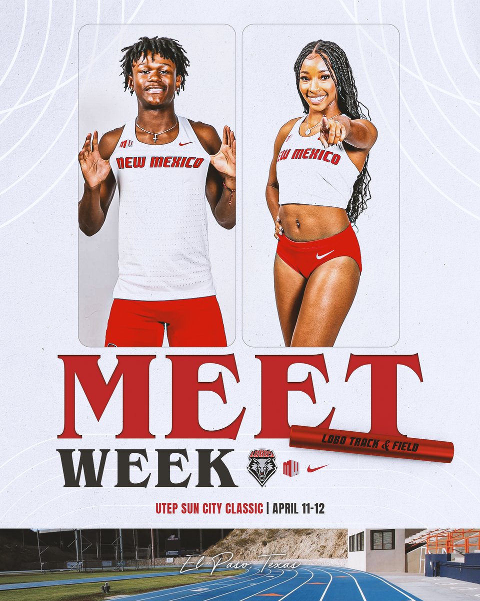 𝗠𝗘𝗘𝗧 𝗪𝗘𝗘𝗞: Sprints &amp; Jumps crew heads to El Paso for this weekend's Sun City Classic! 🔜