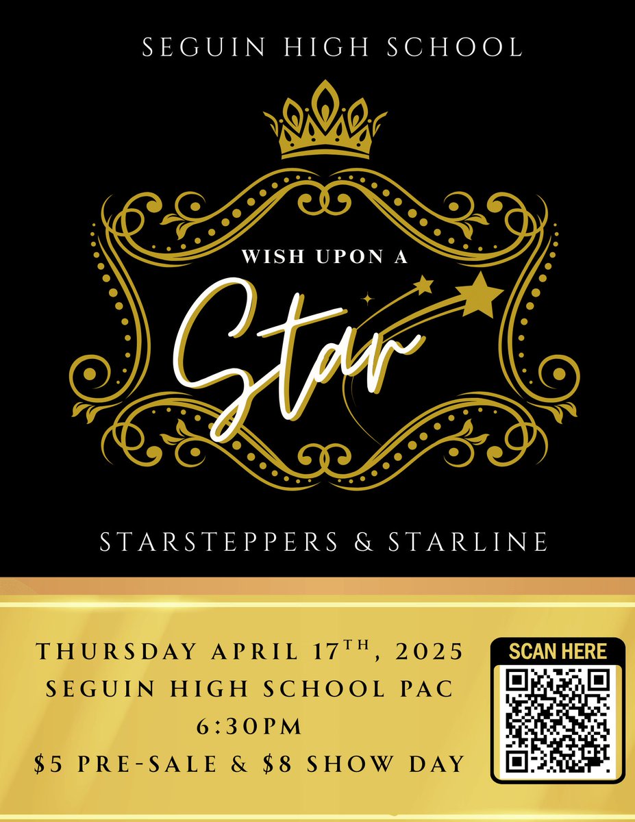 ONE WEEK AWAY 💫

Featuring: SHS Dance Dept, Sparkles, Matador Cheer, and AJB Starlettes ⭐️

seguin.k12.tx.us/page/athletics…