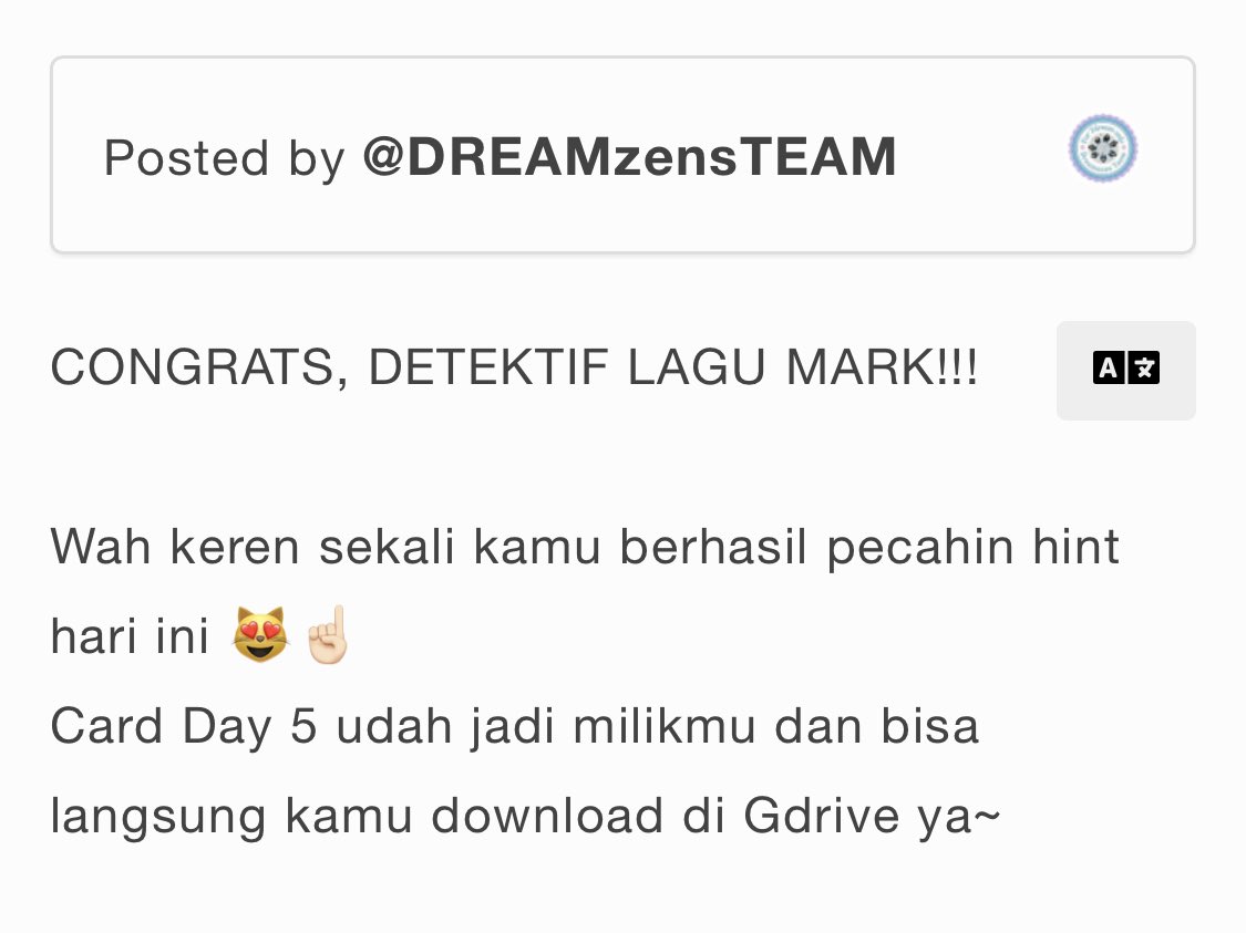 This is seriously SO creative??? Who knew streaming could be this fun?!🥹🥹

Big shoutout to the amazing team behind this project 👍🏻👍🏻 #DZforMark
