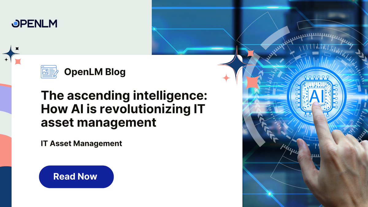 AI is revolutionizing IT Asset Management! 

This blog explores how AI is driving cost optimization, efficiency, and security in ITAM. A must-read for IT professionals looking to stay ahead of the curve. 

Read the full blog👇 
openlm.com/blog/the-ascen…