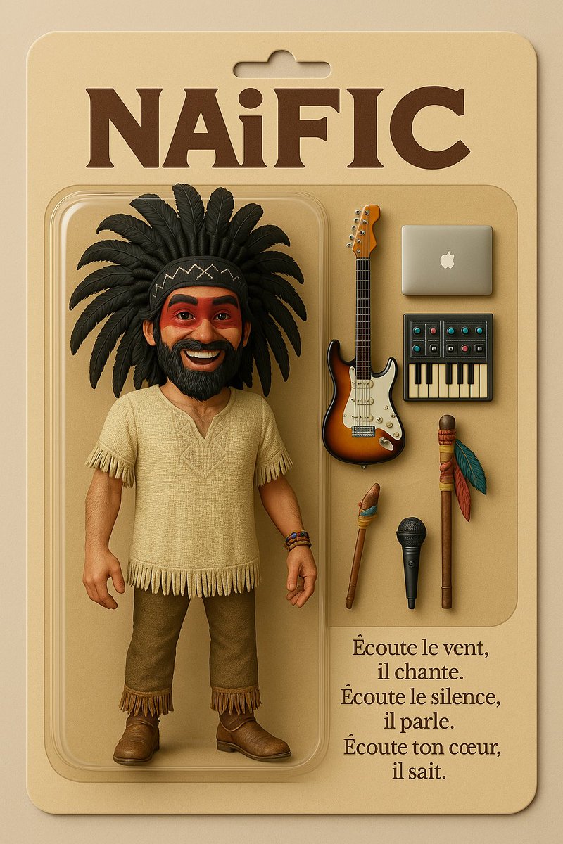 Et vous c’est quoi votre figurine du moment?! 🏹🪶💘
#trend #packaging #toys #music #naificmusic #naïfic #naific #musique #autochtone #shaman #chaman