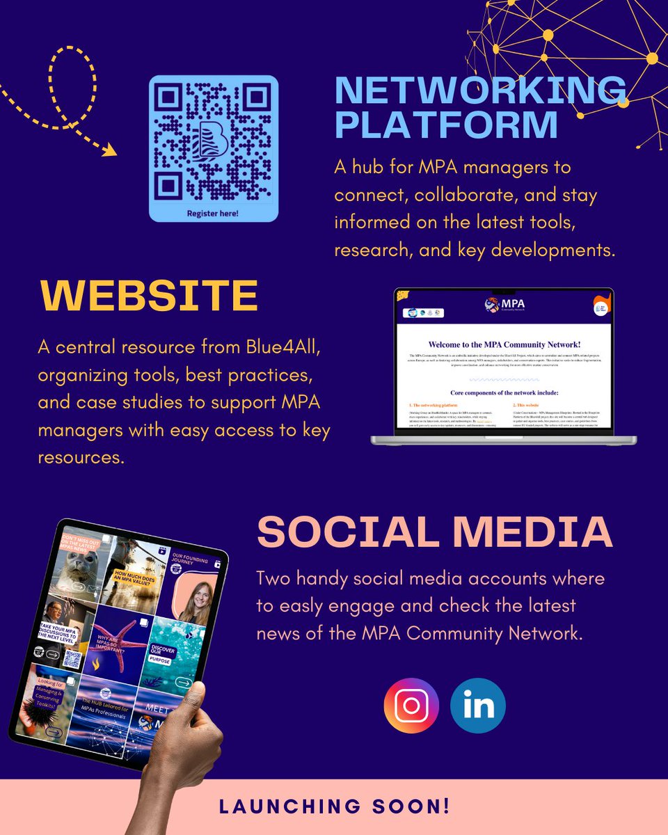 🌊 The #MPACommunityNetwork website is live! 
Your go-to hub for #MPA tools, blueprints &amp; collaboration. Smarter, simpler #marineConservation starts here 📣

👉 lnkd.in/et7BNmbq 
#MPACommunityNetwork #OceanAction #Conservation