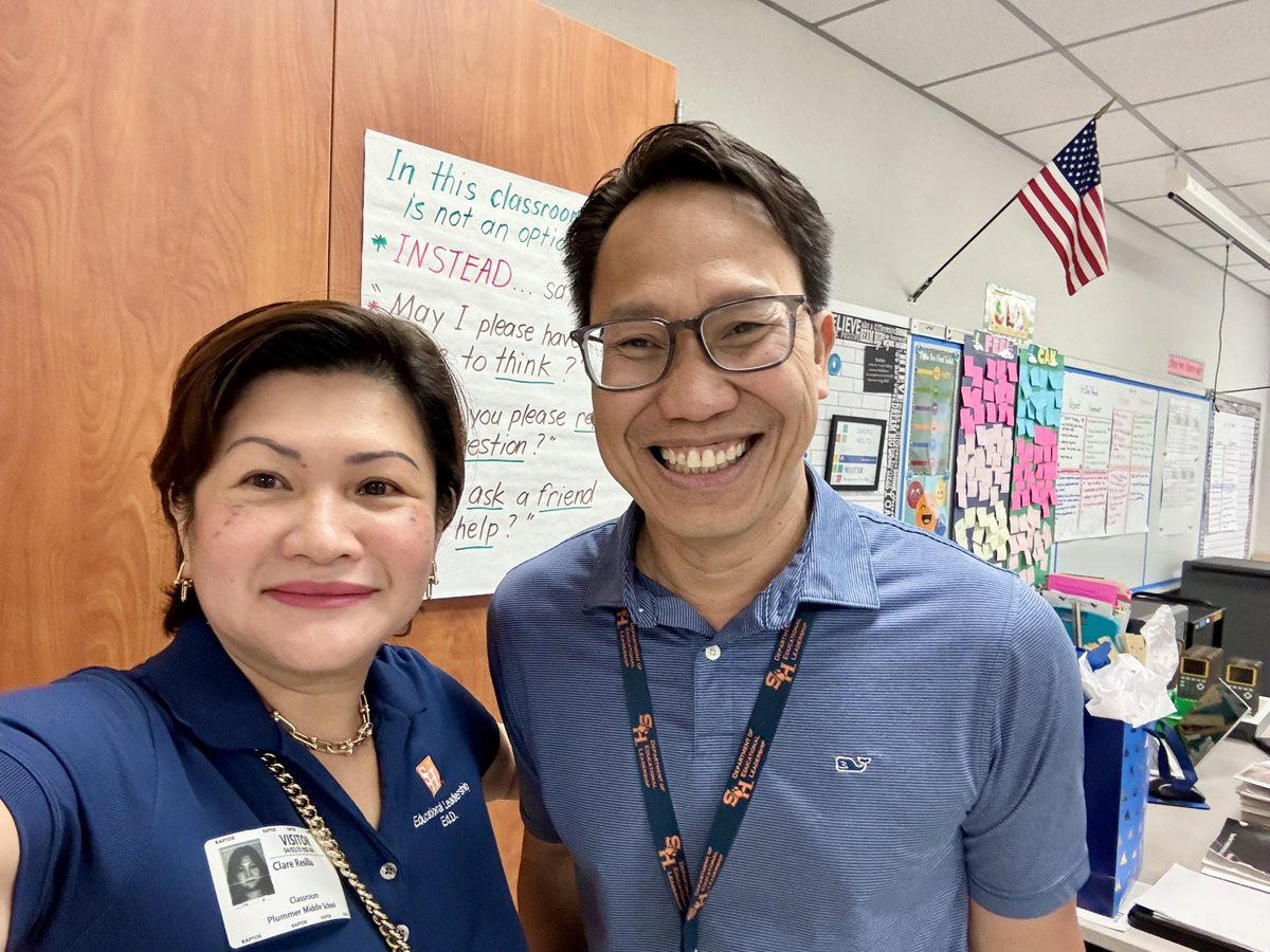 DrResillaEd's tweet photo. Last week, I had the opportunity to celebrate Mr. Molito named ConocoPhillips Math Teacher of the Month. I took the opportunity to recruit for our M. Ed and Ed. D in Educational Leadership Programs and visit our doctoral student, Plummer MS principal Detrick McAfee. https://t.co/GpOruI7JFi