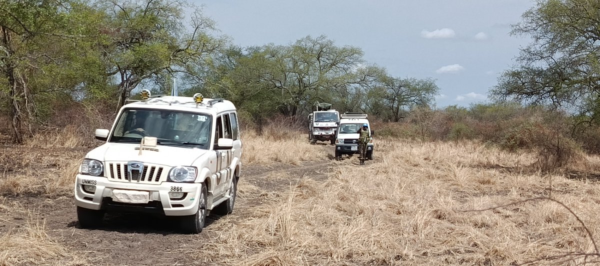 unmissmedia's tweet photo. In Pibor 🇸🇸, #SouthSudan, #UNMISS peacekeepers conducted an integrated patrol comprising Blue Helmets from #India 🇮🇳, military observers, and civilians. They:
✅engaged with local communities to promote peace
✅reaffirmed that protecting civilians is a top priority
✅raised awareness about the need to combat sexual and gender-based violence
#A4P