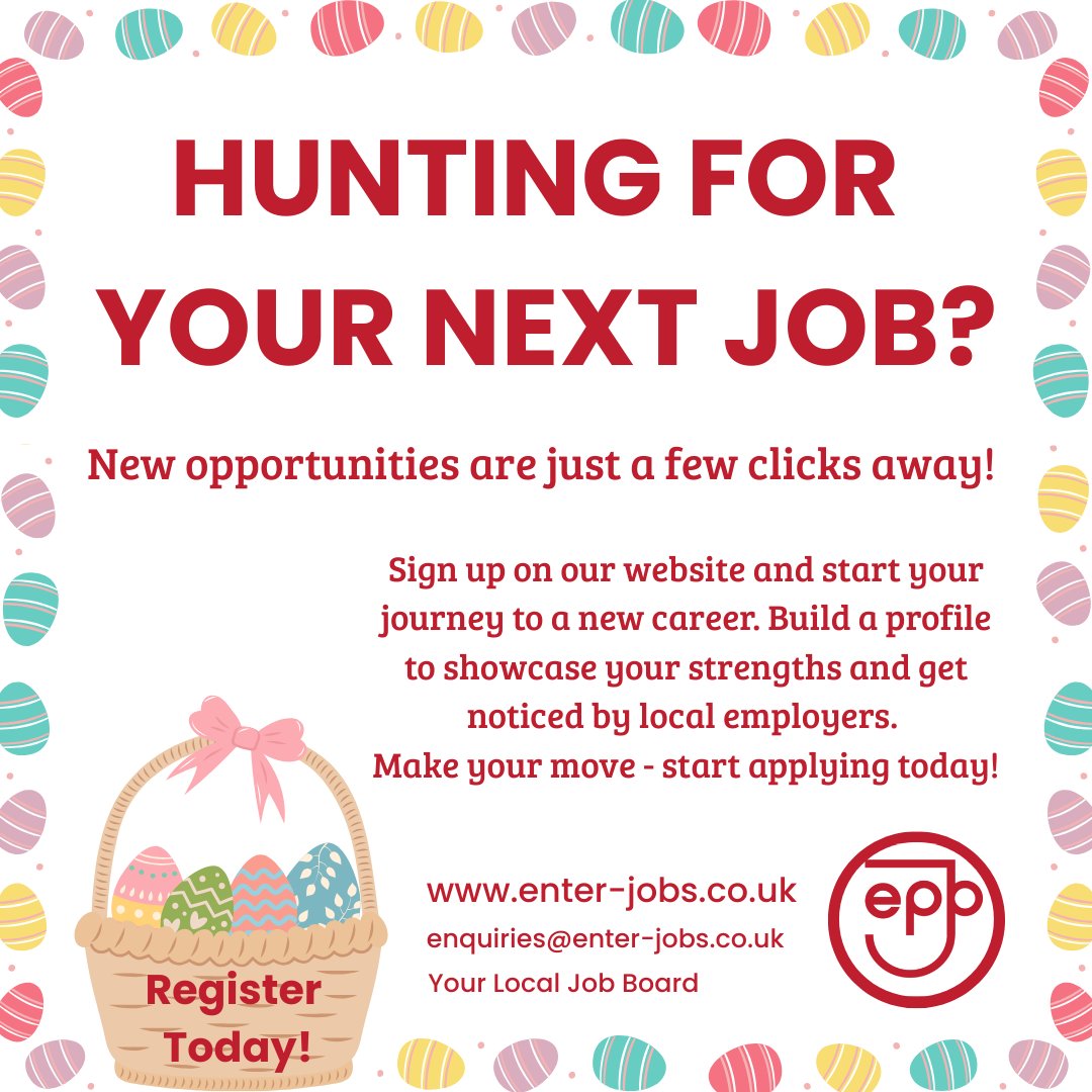 EnterJobs's tweet photo. Sign up, build your profile, and start applying today!

#JobSearch #CareerGoals #NowHiring #LocalJobs #JobHunt #NewJob #CareerChange #FindAJob #HertsJobs #BedsJobs #CambsJobs #BucksJobs #SpringJobs #JobHunting #JobOpportunity #HiringNow #UKJobs #NewBeginnings #freshstart https://t.co/aTt3oRXjXt