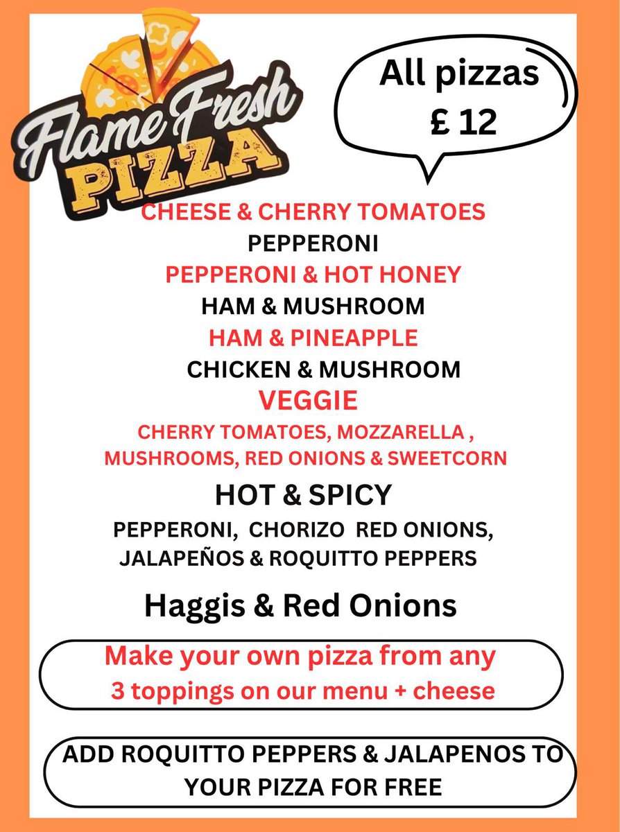 CMeadowsHP's tweet photo. On the park tomorrow 10.04.25 between 5pm and 8pm - it is delicious 🍕 https://t.co/Znmpe3d6sd