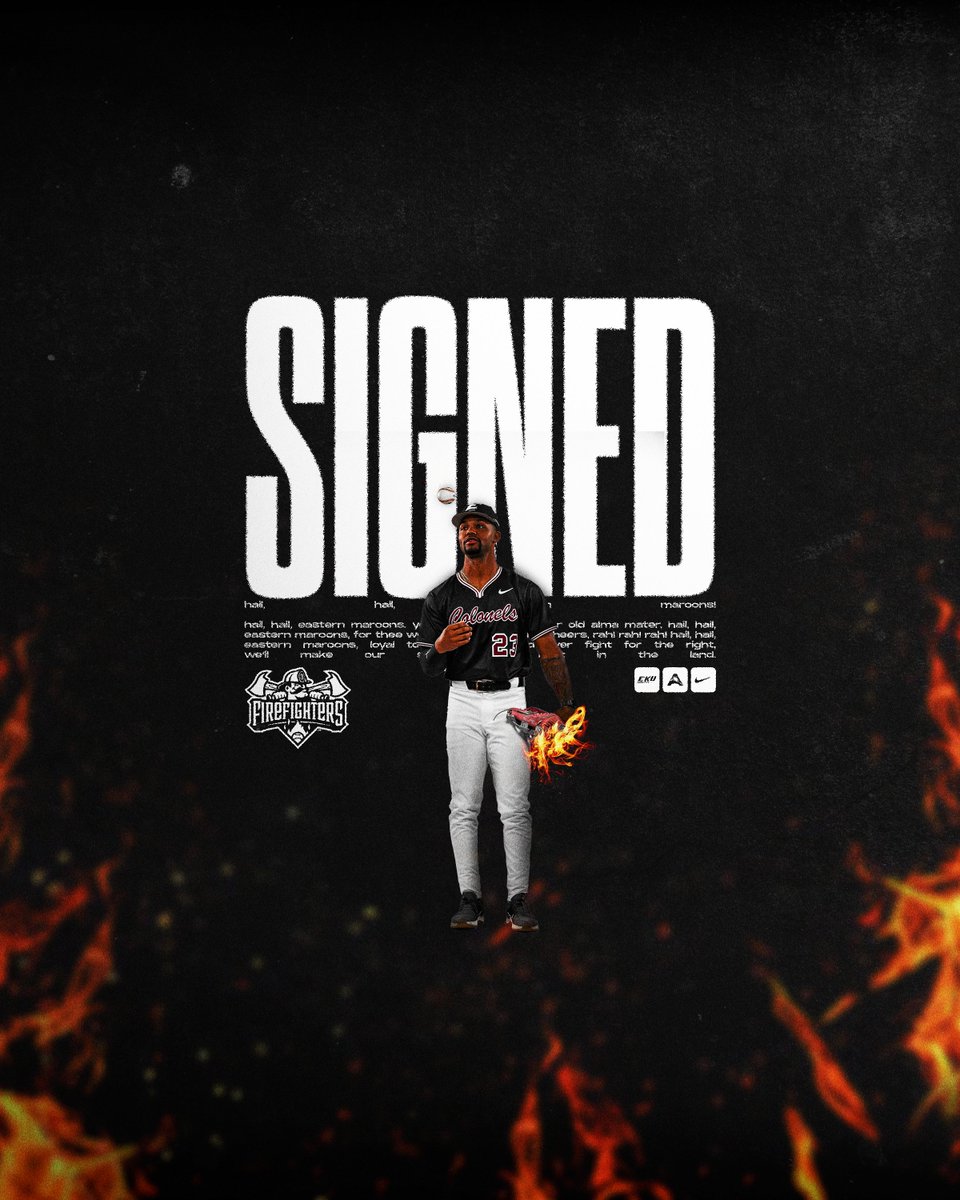 Former Colonel <a href="/RonFranklinjr/">RFJ🤧</a> will be playing for the Firefighters this season as part of the <a href="/TheSavBananas/">Savannah Bananas</a> Banana Ball.