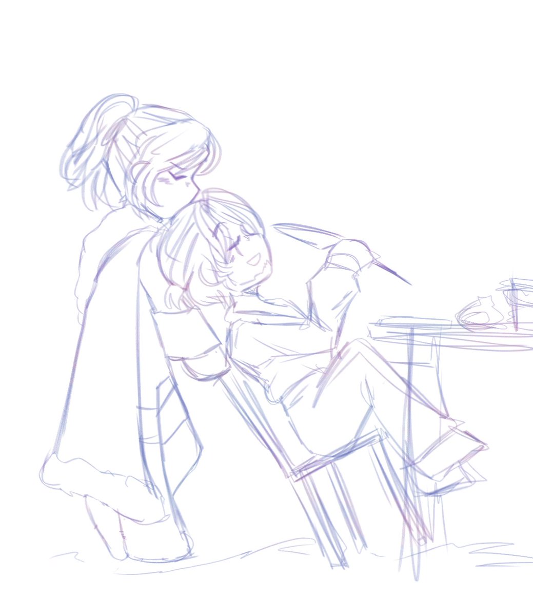 FairyBoy_Dimimi's tweet photo. Super tempted to make these into standees for my shelf... Lil post game dimilix doodle and one pretty boy 🙂‍↕️ https://t.co/rO53MTs7hM