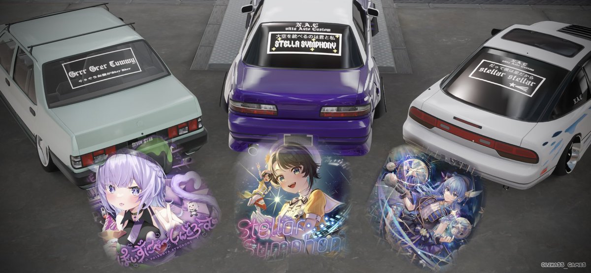 痛車は作れません
でもこっそりアピール大事！