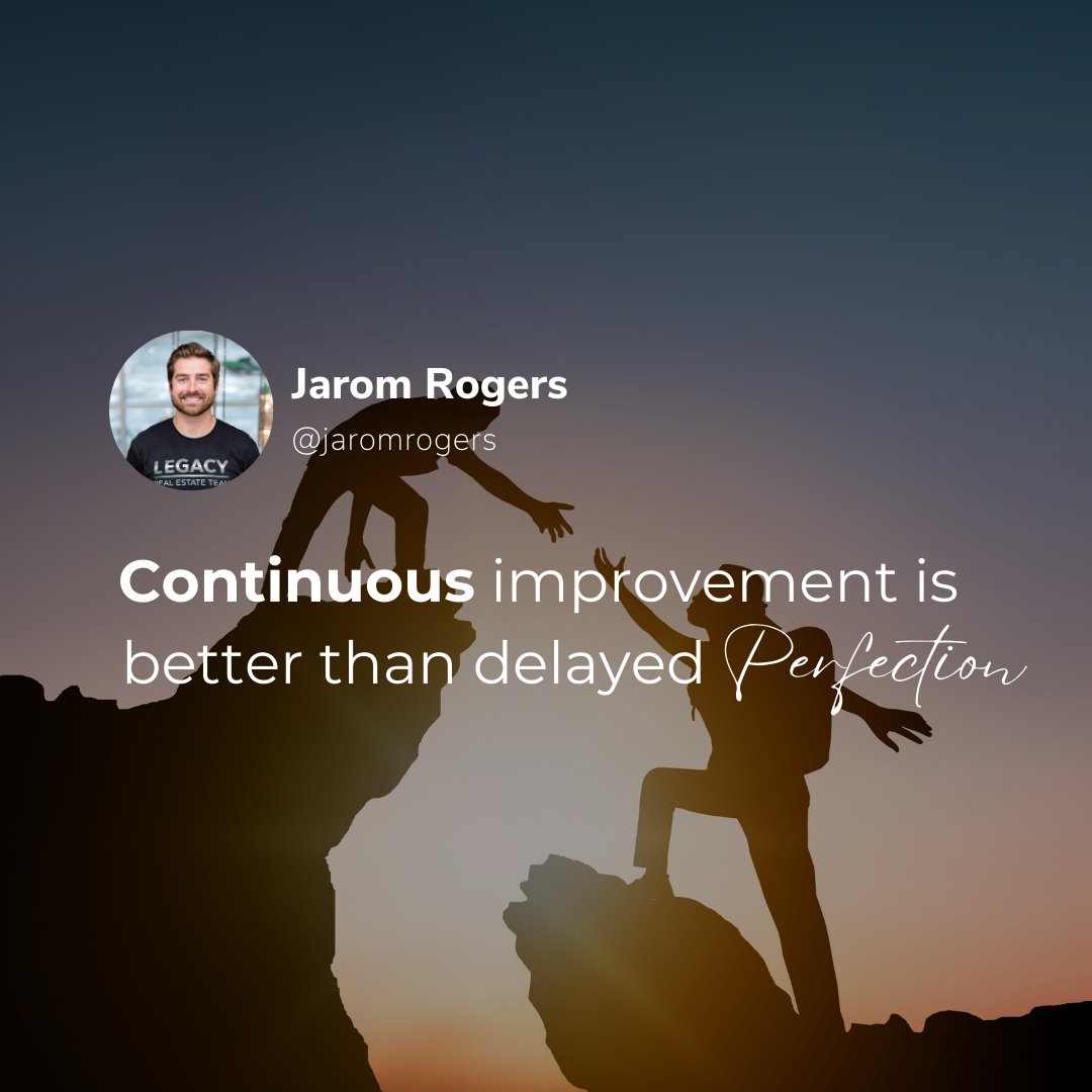 ListWithJarom's tweet photo. Start Small, Stay Consistent, Grow Big  

You don’t need to have it all figured out to start—you just need to 
start.  

#JaromRogers #YourLegacyStartsHere #FaithDrivenSuccess  #ProgressOverPerfection #RealEstateMindset #GrowthJourney #LevelUpDaily #ArizonaRealtor https://t.co/BeBhEUJIEK