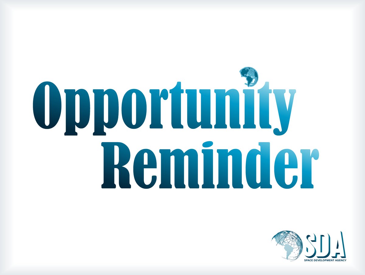#REMINDER – Last call for executive summaries to prepare for 180-day studies on evolving the current #PWSA ground segment and Battle Management, Command, Control, and Communications (BMC3) software AppFac. Due Apr. 14, 2025 by 5 p.m. ET. sam.gov/opp/70fe70bb09…
#SemperCitius #BAA