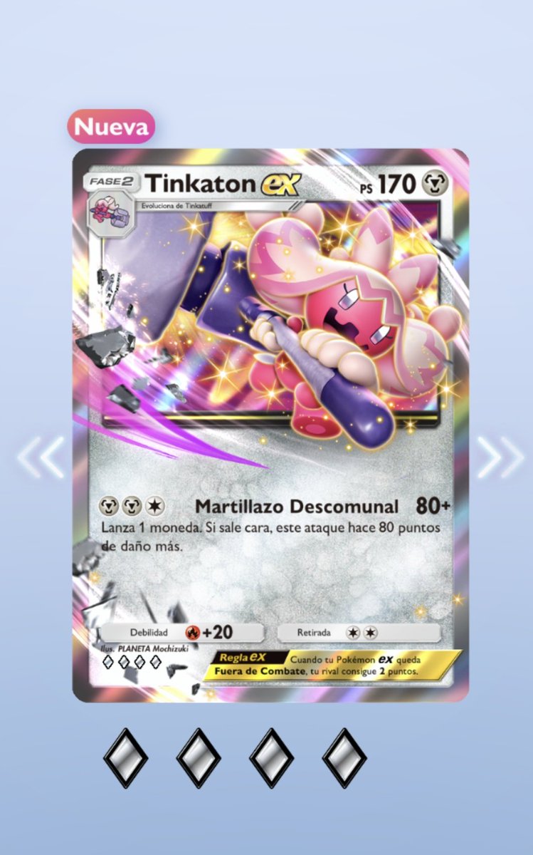 FloGarYT's tweet photo. Tremenda suerte que me ha tocado en los dos sobres de hoy y en la elección mágica 🤩✨
#PokemonTCGpocket https://t.co/1fbQLcpRgR