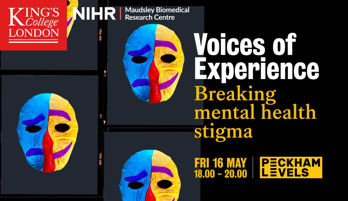 Institute of Psychiatry, Psychology & Neuroscience (@kingsioppn) on Twitter photo Join us & <a href="/NIHRMaudsleyBRC/">NIHR Maudsley Biomedical Research Centre (BRC)</a> at <a href="/peckhamlevels/">Peckham Levels</a> on 16 May for a special #MentalHealthAwarenessWeek evening of powerful stories, poetry & artwork exploring lived experience of #MentalHealth, diagnosis, stigma & more.
šFree event - register on Eventbriteševentbrite.co.uk/e/voices-of-ex⦠Join us & <a href="/NIHRMaudsleyBRC/">NIHR Maudsley Biomedical Research Centre (BRC)</a> at <a href="/peckhamlevels/">Peckham Levels</a> on 16 May for a special #MentalHealthAwarenessWeek evening of powerful stories, poetry & artwork exploring lived experience of #MentalHealth, diagnosis, stigma & more.
šFree event - register on Eventbriteševentbrite.co.uk/e/voices-of-exā¦