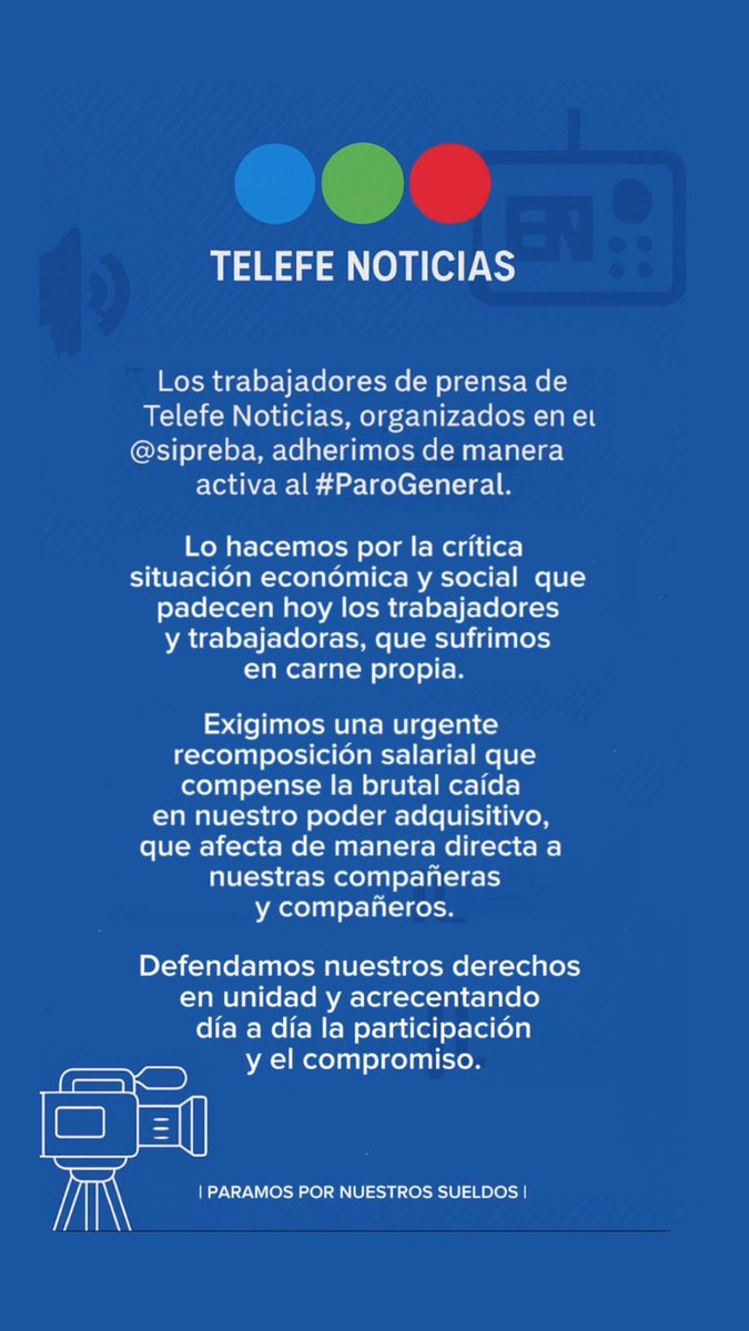 El salario de <a href="/telefenoticias/">Telefe Noticias</a> es vergonzoso