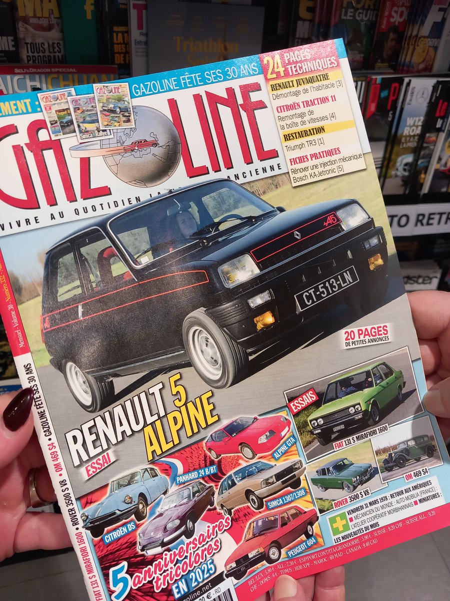 LaFemme_DuBoss's tweet photo. Et oui ! Avec du bon son à l'intérieur ! Kool and the gang, Supertramp, Police... 1ère voiture du boss !
#R5Alpine https://t.co/Mm2ZJjc6TX
