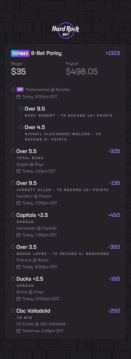 SNOW GREEN IS BACK! DROP YOUR CASHAPPS! $100 to someone in the comments when this smashes! 

You'll never hit a +1000 parlay if you don't play one!
👇👇👇
share.hardrock.bet/Pt0T/bet?deep_…