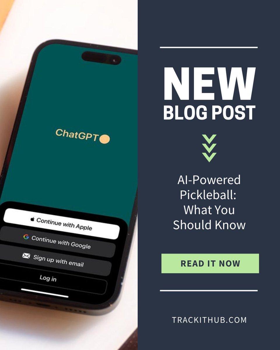 💬 “Alexa, how do I win at pickleball?” In our latest blog, we examine how AI is being used in the pickleball world. Read it now 👉️ bit.ly/3RHSFFv
#pickleball #chatgpt