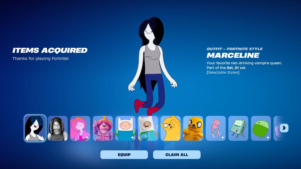 FortniteFNLK's tweet photo. Fortnite Marceline Skin Giveaway 🎁

To Enter: 
❤️♻️ LIKE &amp; RETWEET
📲 FOLLOW @FortniteFNLK @braniyt 
🛑 SUBSCRIBE https://t.co/0sQIWluR6V
🎙️JOIN DISCORD https://t.co/WdRCsdUAQq
✅ COMMENT “DONE”

Gifting it tomorrow item shop 🎁

USE CODE ‘FNLK’ #ad https://t.co/fmuzYoSdTe