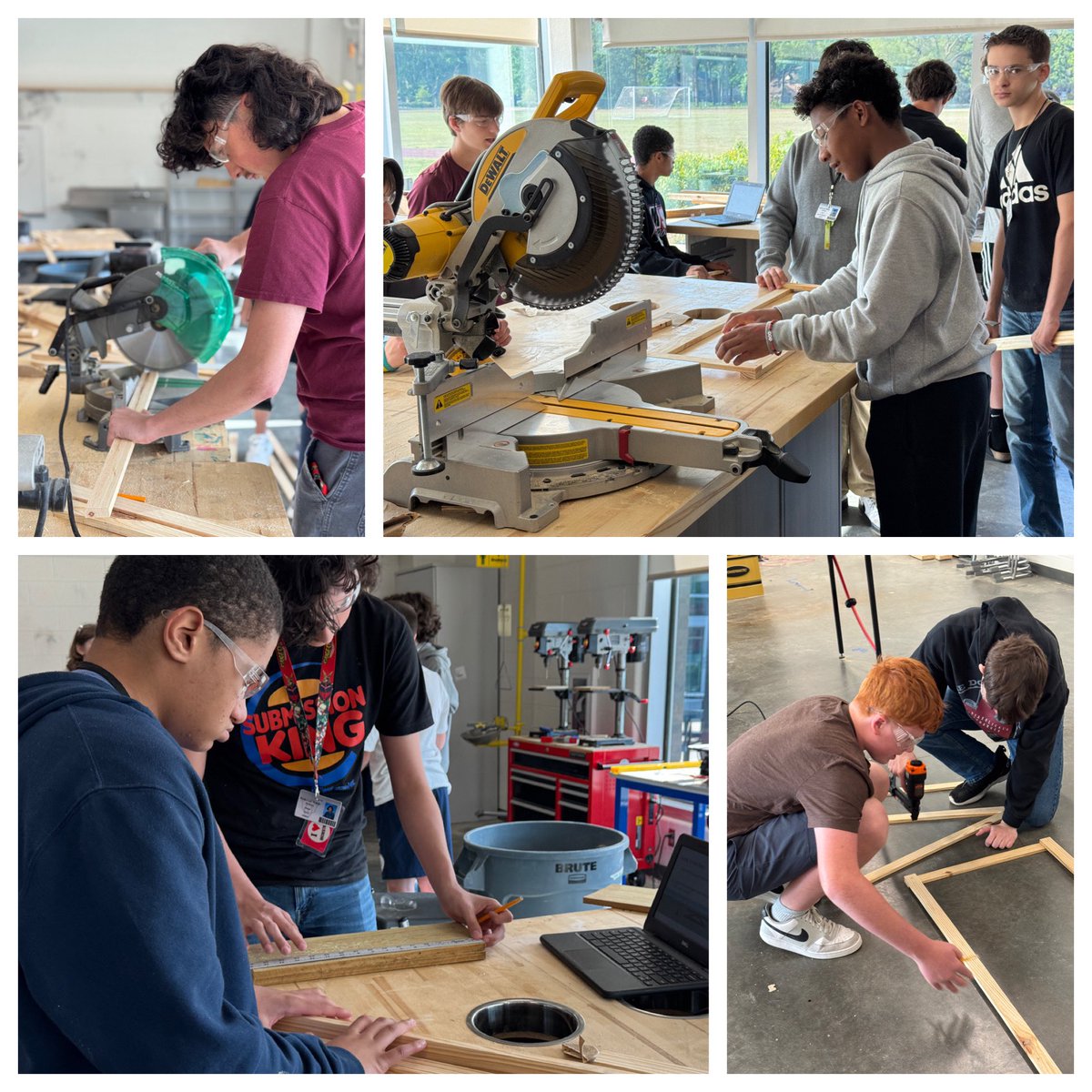 MrZamarron_KMS's tweet image. Applied engineering students are implementing their trebuchet designs and have started construction. #HumbleCTE #KMSCougarPride @HumbleISD_KMS @HumbleISD_CTE