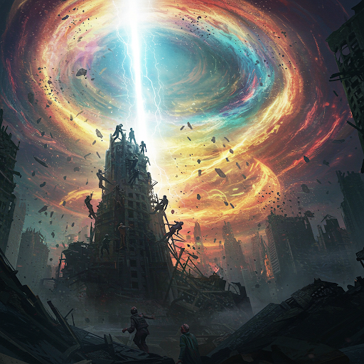 Zenith is Rift-Touched. Sky-Holds crumble into the Abyssal-Tide. Sky-Dwellers fall like Glimmer-Leaves, their Echo-Screams pierce the Aero-Silence. Reality-Fractures crackle in the Aether-Veins.

 #RiftTouched #AbyssalTide #RealityFractures"