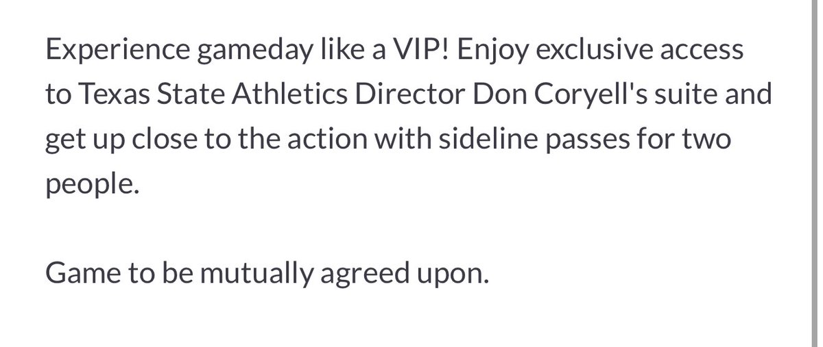 Watch a home game from the sideline and the Athletic Directors suite ?!? 

YES PLEASE ‼️‼️

one.bidpal.net/kinneinvitatio…
