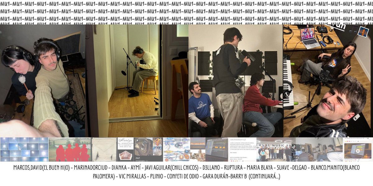 mu1process's tweet image. ✩ ♬ ₊.🎧⋆☾⋆⁺₊✧
Mu1 Tread - sesiones, productores, sonidos, inspiraciones, conspiraciones y más…