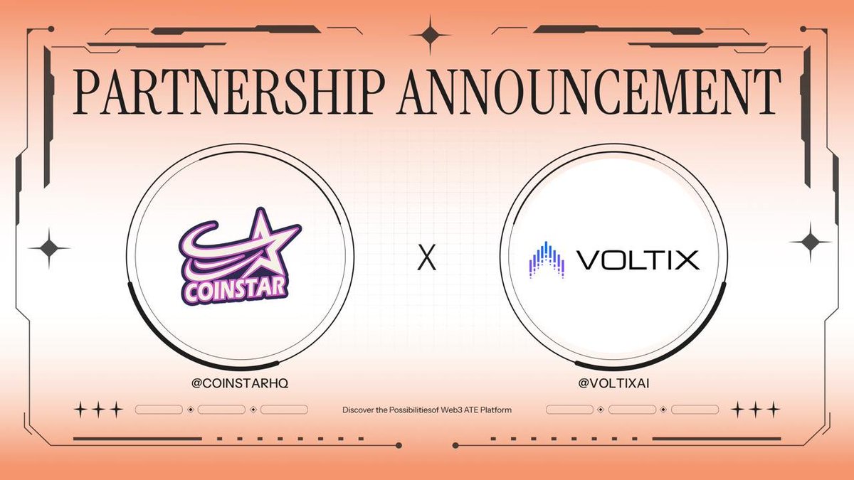 CoinStar (@coinstarhq) on Twitter photo ๐ข CoinStar x <a href="/VoltixAI/">Voltix AI</a> Partnership Announcement!
Weโre thrilled to team up with Voltix โ a decentralized computing platform built on #Solana that turns idle CPU power into high-value fuel for AI and HPC industries. โก๏ธ๐ป
๐ Voltix enables developers and enterprises to tap into ๐ข CoinStar x <a href="/VoltixAI/">Voltix AI</a> Partnership Announcement!
Weโre thrilled to team up with Voltix โ a decentralized computing platform built on #Solana that turns idle CPU power into high-value fuel for AI and HPC industries. โก๏ธ๐ป
๐ Voltix enables developers and enterprises to tap into