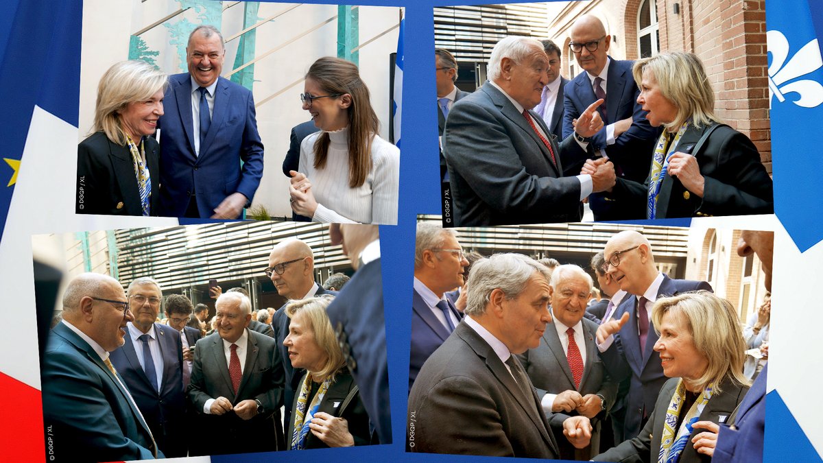 Quebec_FR's tweet photo. 🤝 Le #Québec et la #France ont souligné les 60 ans de leur première entente en présence, notamment, de la ministre @M_Biron, de l'ancien Premier ministre @jpraffarin et de la ministre 🇫🇷 @auroreberge.
En savoir plus ⤵️
https://t.co/g3Yr0BOuDK
--
#QuébecEnFrance I #FrQc https://t.co/f8h6fluH6b