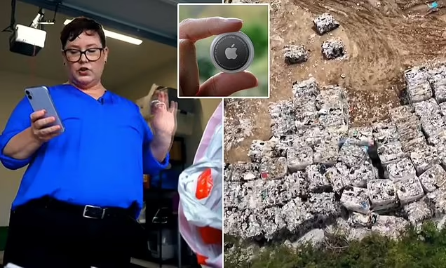 IAGenMoney's tweet image. Essa mulher descobriu um segredo obscuro sobre a reciclagem

Ela escondeu um AirTag no lixo reciclável para rastrear seu destino

O que parecia uma simples curiosidade revelou um escândalo envolvendo mais de 240 toneladas de resíduos

Aqui está toda a história :