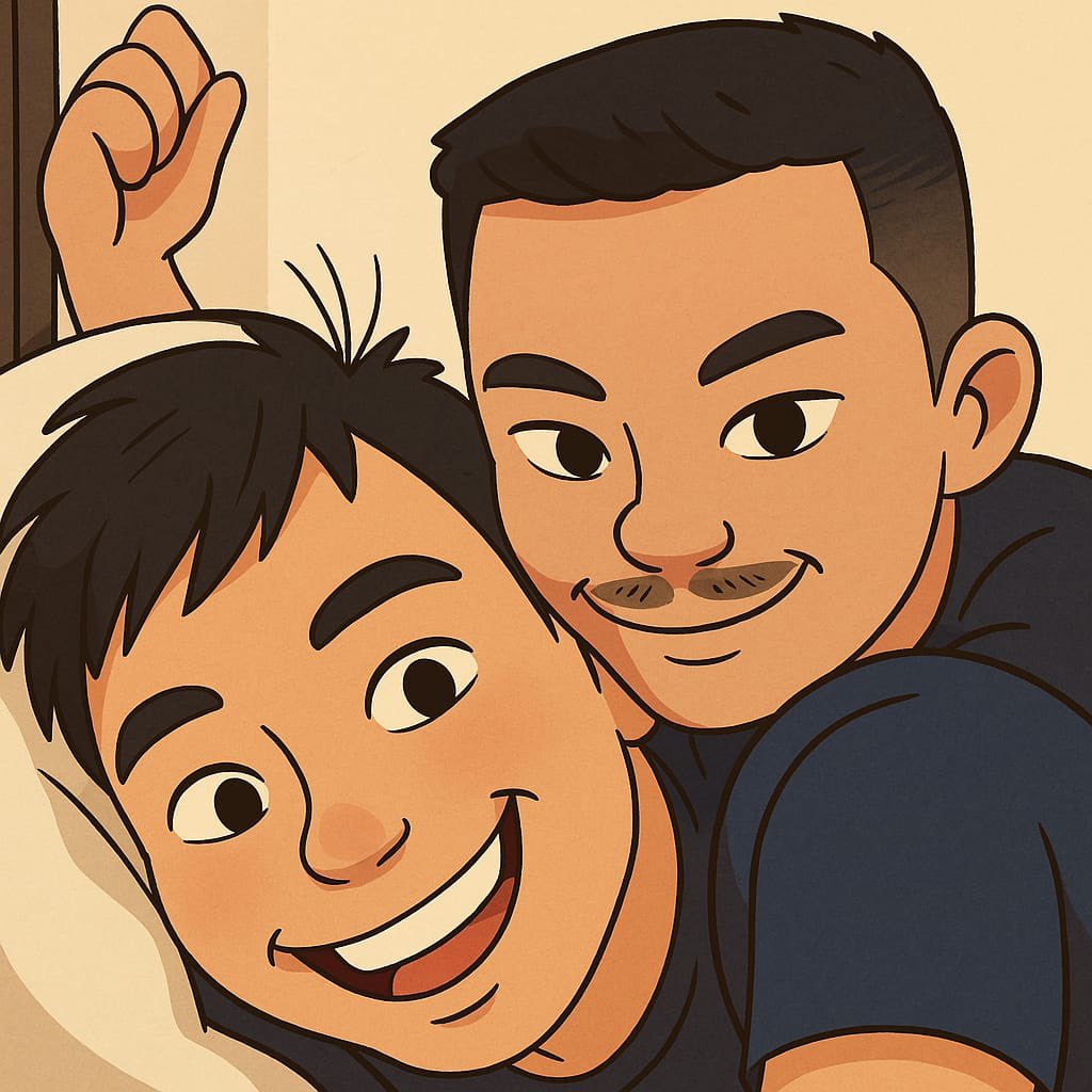 Upload yg versi cartoon nya aja