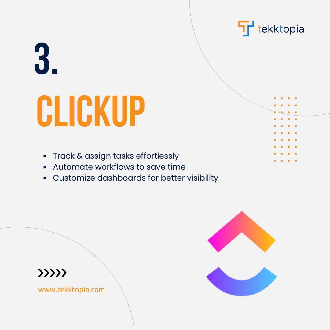 tekktopialtd's tweet photo. Want to work smarter, not harder? These tech tools will 10x your productivity and save you HOURS daily. Let’s get into it
#ProductivityTools #TechTips #WorkSmarter #DigitalTools #Tekktopia #Techcompany https://t.co/XgJVEB80uM