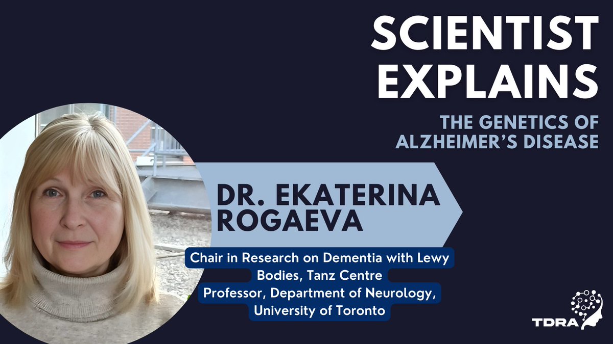 Toronto Dementia Research Alliance (@torontodementia) on Twitter photo 🧬 Is Alzheimer’s genetic? In our latest Scientist Explains blog, Dr. Ekaterina Rogaeva of <a href="/tanzuoft/">Tanz Centre at University of Toronto</a> breaks down the genetics of Alzheimer’s disease in plain language. Great for anyone curious about family risk. Read: tdra.utoronto.ca/genetics-alzhe… 🧬 Is Alzheimer’s genetic? In our latest Scientist Explains blog, Dr. Ekaterina Rogaeva of <a href="/tanzuoft/">Tanz Centre at University of Toronto</a> breaks down the genetics of Alzheimer’s disease in plain language. Great for anyone curious about family risk. Read: tdra.utoronto.ca/genetics-alzhe…