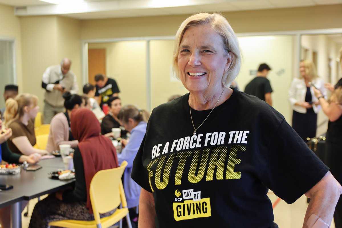 Mary Lou Sole (@marylousoleucf) on Twitter photo Our <a href="/UCF_Nursing/">UCF Nursing</a> faculty and staff launched Day of Giving to fuel future Knight nurses.🚀
Join me and Knights around the world in unleashing potential to positively impact the health of our communities. Give with me today: dayofgiving.ucf.edu/campaigns/dean… Our <a href="/UCF_Nursing/">UCF Nursing</a> faculty and staff launched Day of Giving to fuel future Knight nurses.🚀
Join me and Knights around the world in unleashing potential to positively impact the health of our communities. Give with me today: dayofgiving.ucf.edu/campaigns/dean…