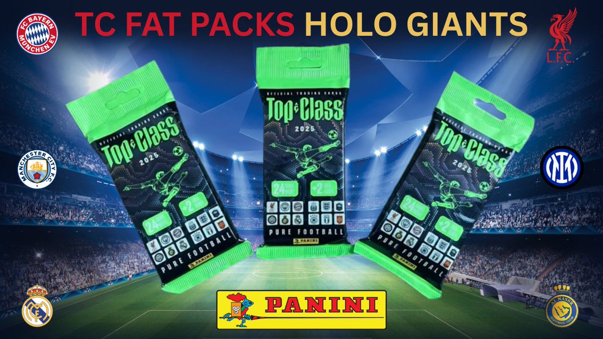 🚨NEW PANINI FIFA TOP CLASS 2025 COLLECTION🚨

*FAT PACKS OPENING &amp; HOLO GIANTS HUNTING*
📷Watch - youtu.be/zJEMNqoTfro

 #football #panini #unboxing #packopening #packs #opening #TopClass #boxbreak #collection #sticker #TopClass2025