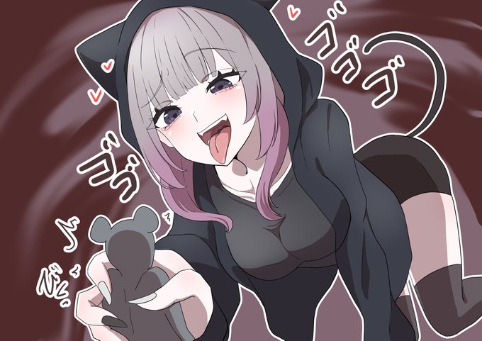 pixivFANBOXでネコに見つかったネズミくん The mouse getting caught by the catを公開しました! https://t.co/Gvu4eRLNAe 