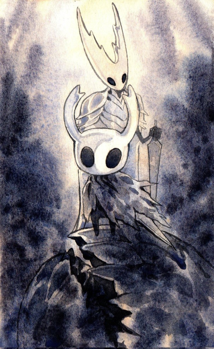 pecio_drawings's tweet photo. In the Black Vault far above
Through its sacrifice Hallownest lasts eternal
#hollowknight #fanart #silksong https://t.co/lnpEU5vMgT