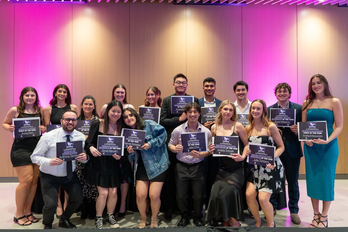 Western Mustangs (@westernmustangs) on Twitter photo Sports & Recreation (S&R) celebrated our student staff at an awards event on April 4, 2025.
westernmustangs.ca/news/2025/4/10โฆ
Over 180 <a href="/WesternU/">Western University</a> students and staff attended to celebrate and recognize the exceptional S&R student leadership and contributions over the past year.
#ThankYou Sports & Recreation (S&R) celebrated our student staff at an awards event on April 4, 2025.
westernmustangs.ca/news/2025/4/10โฆ
Over 180 <a href="/WesternU/">Western University</a> students and staff attended to celebrate and recognize the exceptional S&R student leadership and contributions over the past year.
#ThankYou