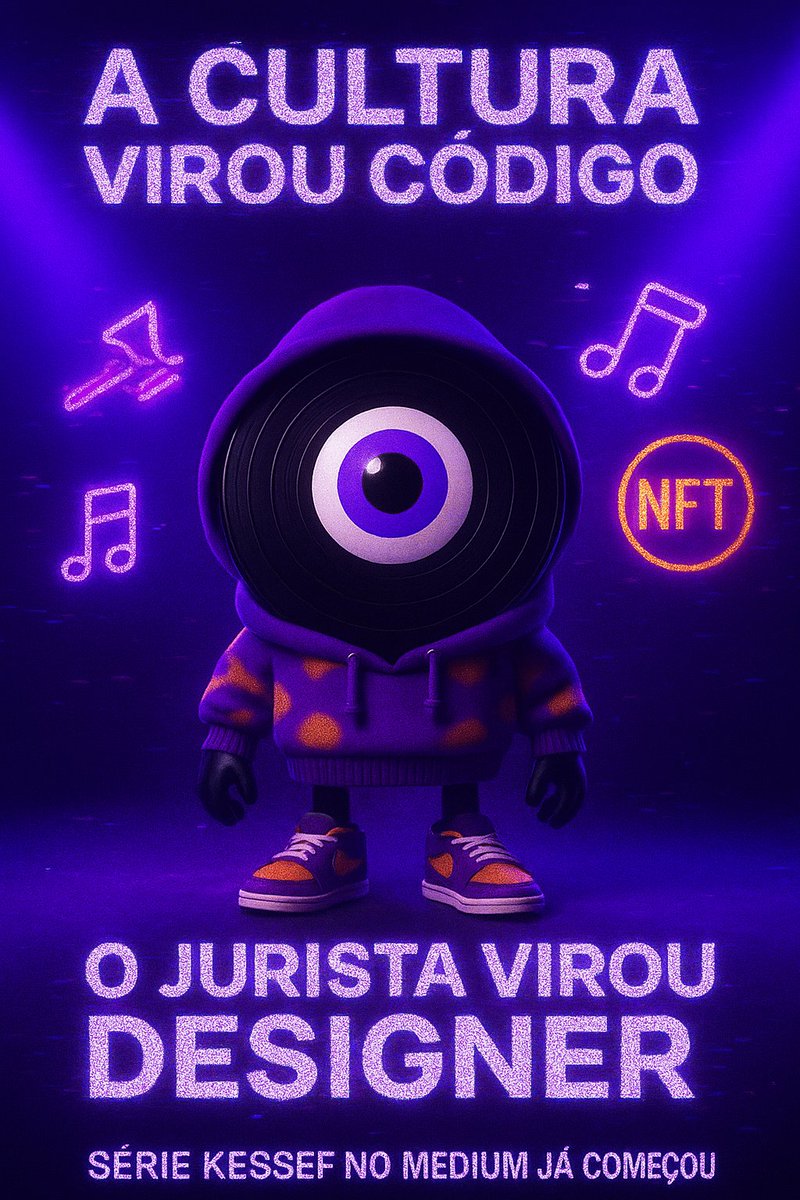 🧿Como a tecnologia está mudando a cultura e o direito.
E por que o jurista do futuro é, também, um designer de sistemas culturais.
