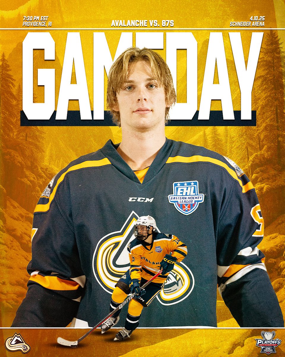 🚨PLAYOFF GAMEDAY🚨

The EHL squad is gearing up for their 4th frozen finals appearance in a row as they prepare for game 1 tonight against the 87s 🏆