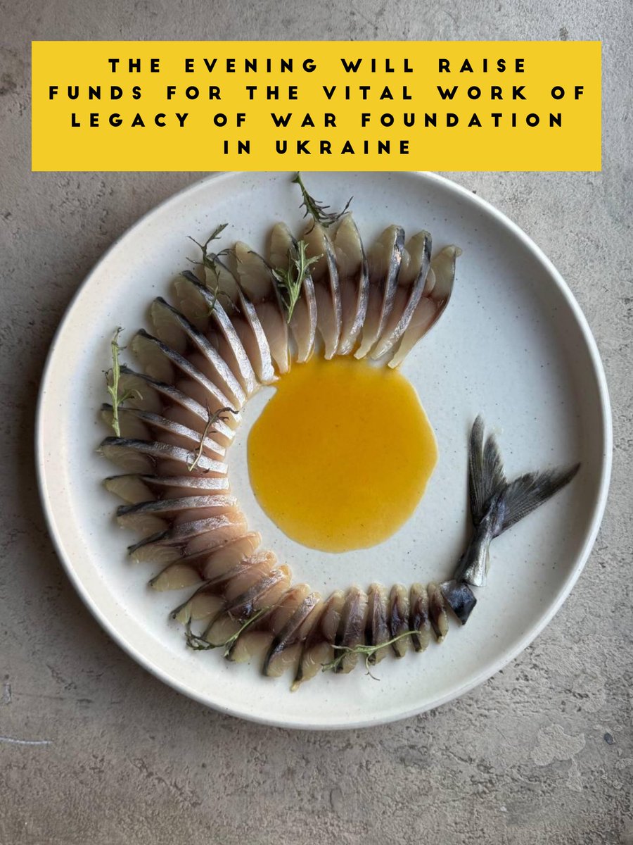 Giles Duley (@gilesduley) on Twitter photo We are thrilled to host a night with Chef Nika Lozovska at a special pop-up event in London at Mriya Ukrainian Neo Bistro on 23rd April
A night to experience the best of Ukrainian cuisine whilst also supporting the work of <a href="/Legacy_of_War/">Legacy of War Foundation</a> 🇺🇦
Tickets:
donorbox.org/events/750768/… We are thrilled to host a night with Chef Nika Lozovska at a special pop-up event in London at Mriya Ukrainian Neo Bistro on 23rd April
A night to experience the best of Ukrainian cuisine whilst also supporting the work of <a href="/Legacy_of_War/">Legacy of War Foundation</a> 🇺🇦
Tickets:
donorbox.org/events/750768/…
