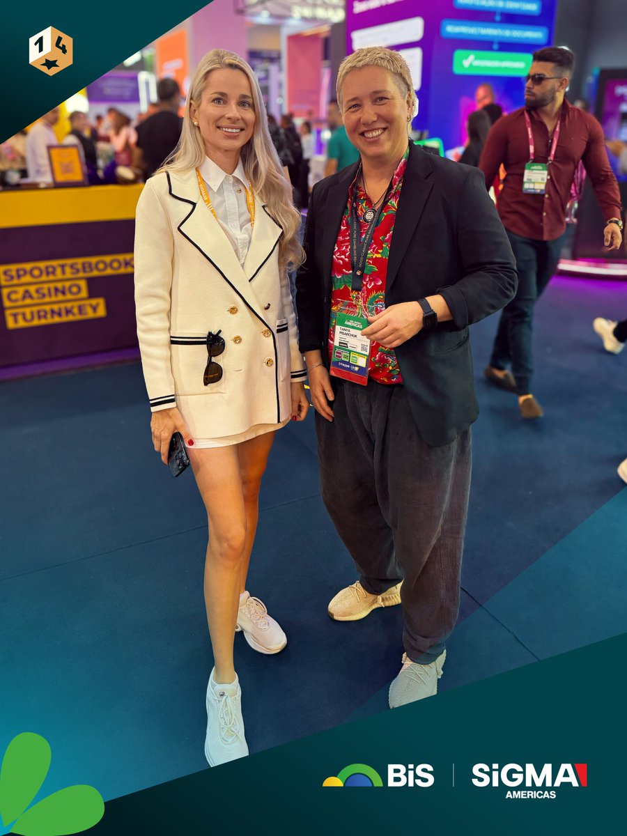 1spin4win's tweet photo. That’s a wrap on Day 2!
Recharged, inspired, and ready for one more day of BiS SiGMA Americas.
Come say hi before it’s over! 👋
#1spin4win #LatAm #slotprovider #Sigma #SiGMAAmericas https://t.co/hXBEbQ9Zta