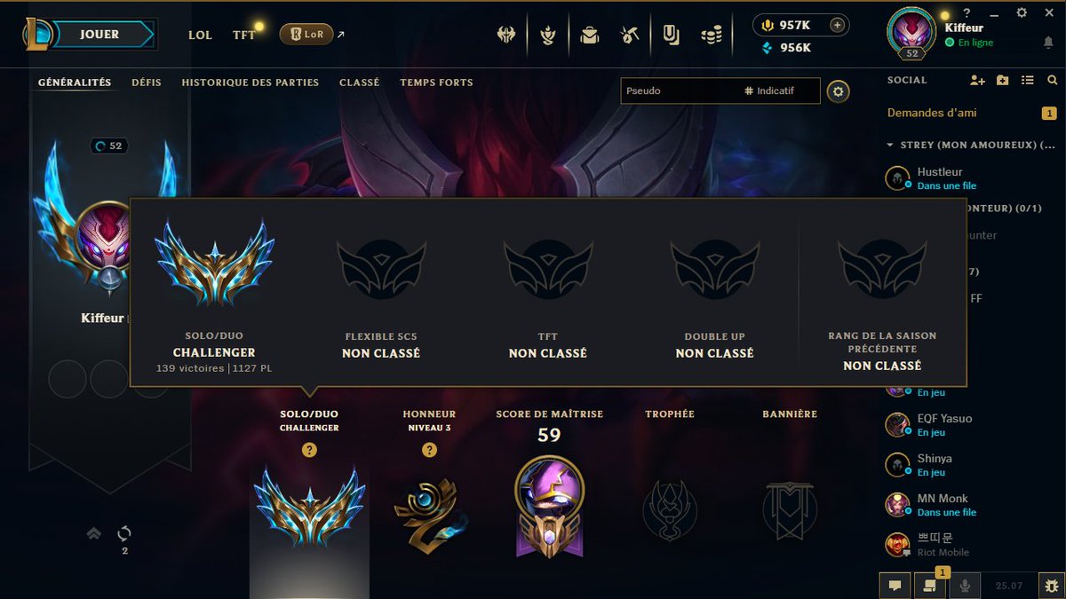 MrSplinterlol's tweet photo. CHALLENGER KR 70% WINRATE BEST KENNEN WORLD

MAINTENANT C'EST RUSH CIEL !!! MB MS https://t.co/lq7hMFNHrd