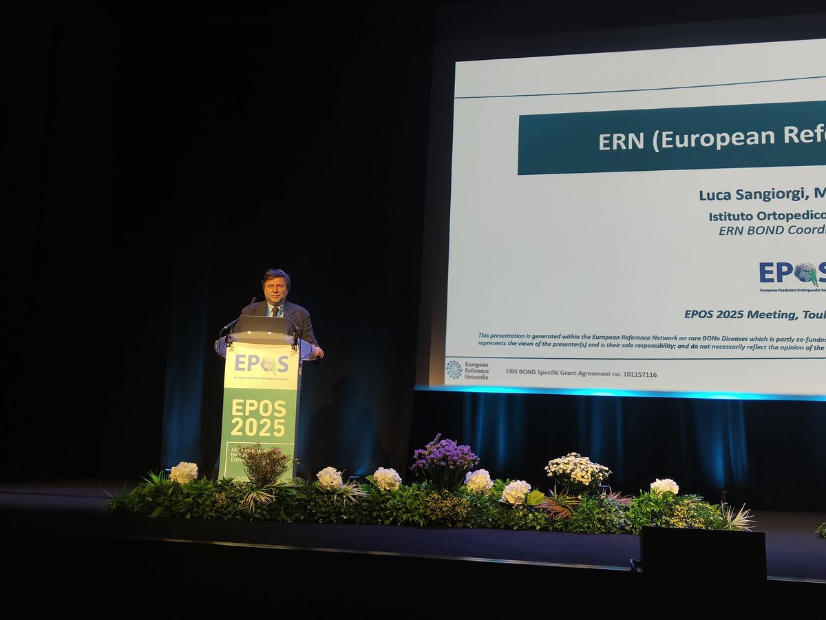 What an incredible few days at EPOS 2025!👏Grateful for the opportunity to connect, share expertise, and contribute to one of the most important events in paediatric orthopaedics.

 #EPOS2025 #ERNBOND #EU4Health #HealthUnion